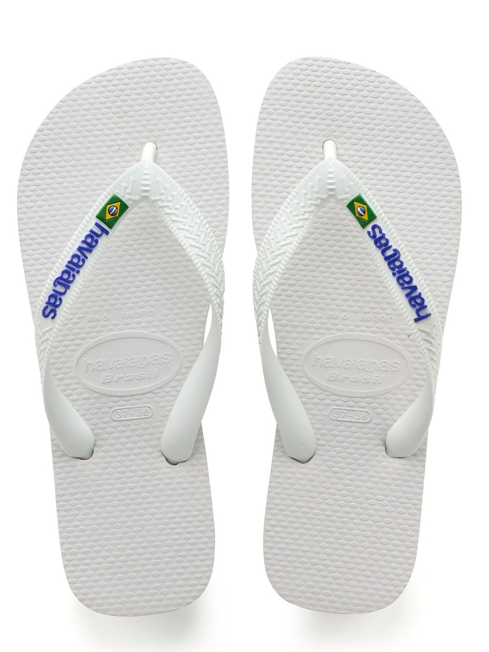 Havaianas Brazil Logo White Women’s Flip Flops 13